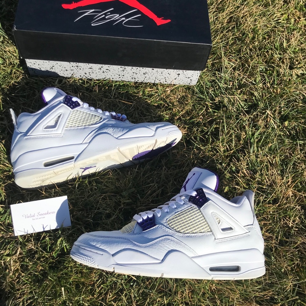 Jordan 4 Metallic Purple